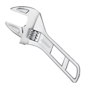 LLAVE FRANCESA CORTA - LONGITUD: 160MM (6'') - ABRAZADERA AJUSTABLE: 0 - 36MM