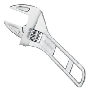 LLAVE FRANCESA CORTA - LONGITUD: 200MM (8'') - ABRAZADERA AJUSTABLE: 0 - 44MM
