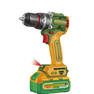 TALADRO ATORNILLADOR CON IMPACTO MOTOR BRUSHLESS 20V PAR MÁXIMO: 92 NM MANDRIL METÁLICO DE 13 MM AJUSTES DE PAR: 22+1+1 INCLUYE: BATERÍAS CARGADOR BROCAS 2 PUNTAS