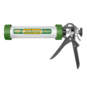 PISTOLA APLICADORA DE SILICONA SELLANTE - MANGA DE ALUMINIO INDUSTRIAL - LONGITUD: 230MM (9'')