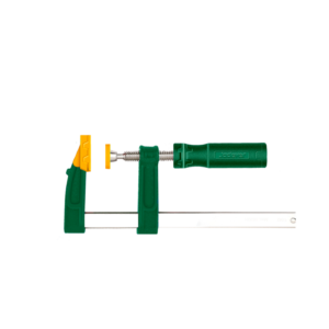 PRENSA SARGENTO - TAMAÑO: 50 X 150MM - REGLA NIQUELADA - TORNILLO GALVANIZADO - MANGO DE PLASTICO
