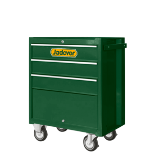 CARRO CON RUEDAS - 3 CAJONERAS DE ACERO - 589 X 411 X 112,5MM - PESO 42KG - 4 RUEDAS