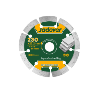 DISCO DE DIAMANTE SECO - 230MM (9'') ANCHO 7,5 MM