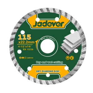 DISCO DE DIAMANTE TURBO - 115MM (4-1/2'') ANCHO 7,5 MM
