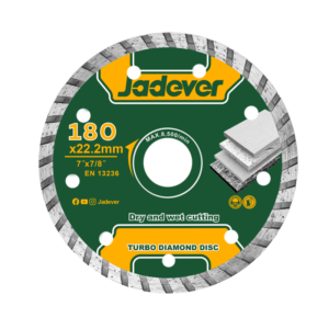 DISCO DE DIAMANTE TURBO - 180 MM (7'') ANCHO 7,5 MM