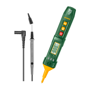 LAPIZ MULTÍMETRO DIGITAL - RMS 4000 CUENTAS - FUNCIÓN INTELIGENTE - MEDICIÓN DE SECUENCIA DE FASE - VOLTAJE CC / CA: 4V~600V - RESISTENCIA: 400?~40M? - CAPACITANCIA: 4NF~40MF - FRECUENCIA: 40HZ~4MHZ