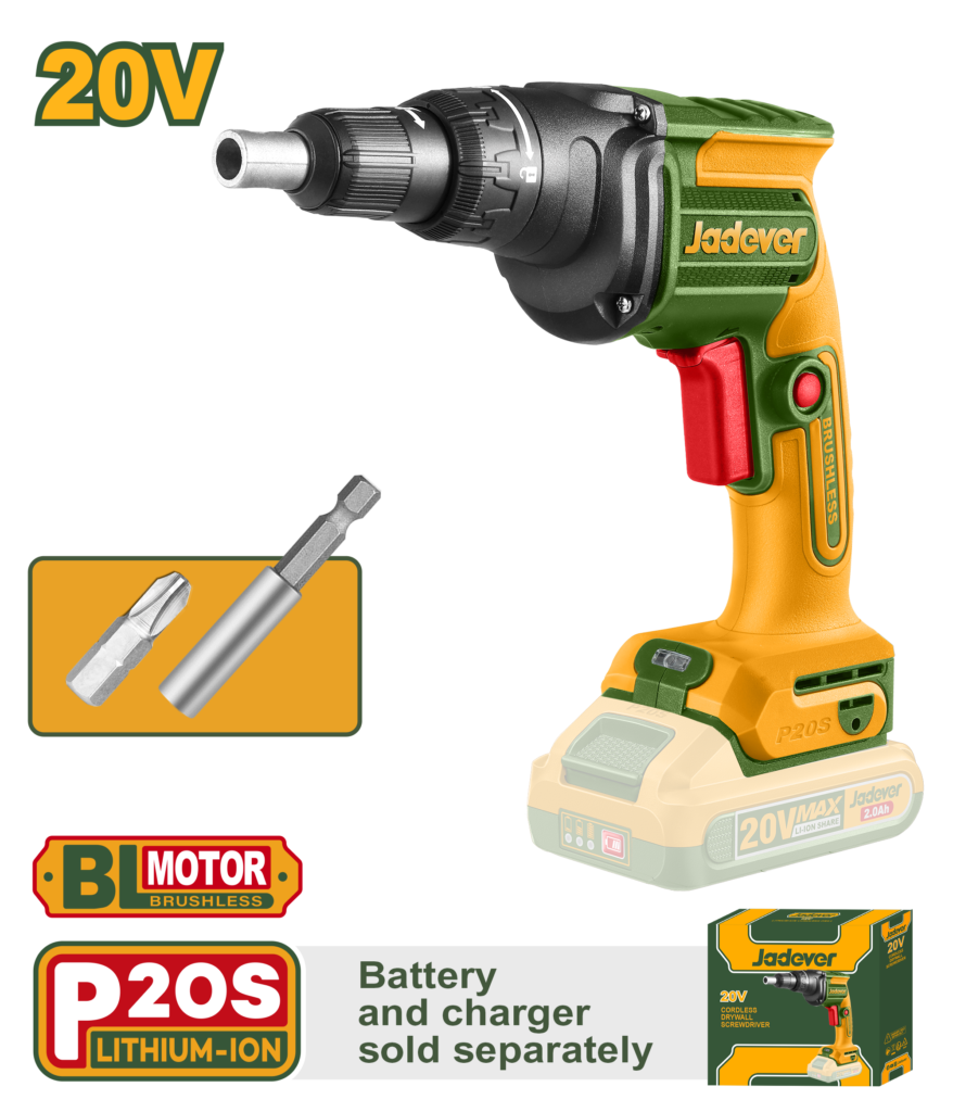 ATORNILLADOR DURLERO BRUSHLESS 20V VELOCIDAD SIN CARGA: 0-4200RPM TIPO DE BROCA: HEXAGONAL DE 6,35 MM (1/4") DIÁMETRO MÁXIMO DEL TORNILLO: 4,2 MM INCLUYE: PUNTA Y CONECTOR
