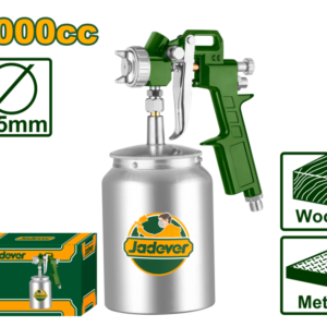 PISTOLA PULVERIZADORA DE AIRE - BOQUILLA ESTÁNDAR: 1,5MM ANCHO DEL PATRÓN: 180-250MM CAPACIDAD 1000CC BOQUILLA OPCIONAL: 1,2-1,8MM PRESIÓN 3-4BAR