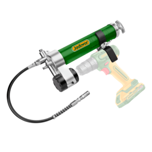 PISTOLA DE GRASA CON ACCESORIO: 400CC - MECANISMO APTO INSTRUMENTO ROTATORIO - CARGA: CARTUCHO, GRANEL, DISPENSADOR MEDIANTE MANGUERA DE GRASA DE NAILON DE ALTA PRESIÓN