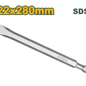 CINCEL PUNTA PLANA SDS HEX - 17X22X280MM -  ACERO AL CR-V