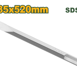 CINCEL PUNTA PLANA SDS HEX - 28x35X520MM - ACERO AL CR-V