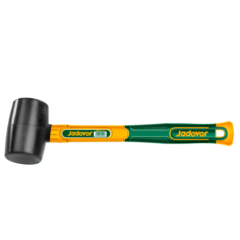 MARTILLO DE GOMA - PESO: 450G - SIN CHISPA - MANGO DE FIBRA DE VIDRIO DE DISEÑO ÚNICO