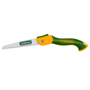 SIERRA DE MANO PLEGABLE - TAMAÑO: 7'' - LONGITUD: 180MM - CANTIDAD DE DIENTES: 7TPI - ACERO 65MN - DIENTES TRIPLES