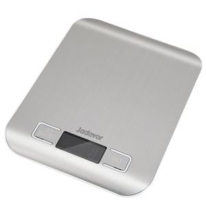 BALANZA ELECTRÓNICA DE COCINA - CAPACIDAD: 5G - 5000G - UNIDAD: G/LB/ML/OZ - TAMAÑO: 18 X 13.9 X 1.8CM - ACERO INOXIDABLE - APAGADO AUTOMÁTICO - PANTALLA LCD