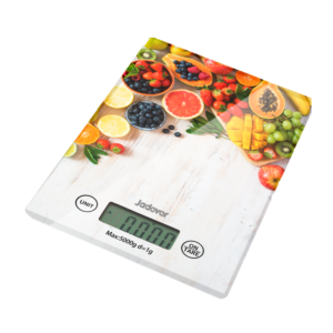 BALANZA ELECTRÓNICA DE COCINA - CAPACIDAD: 5G - 5000G - UNIDAD: G/KG/LB/OZ - TAMAÑO: 23 X 16 X 2CM - VIDRIO TEMPLADO - APAGADO AUTOMÁTICO - PANTALLA LCD