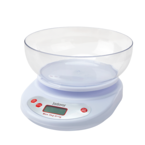 BALANZA ELECTRÓNICA DE COCINA - CAPACIDAD: 5G - 5000G - UNIDAD: G/LB/OZ - TAMAÑO: 20 X 16 X 5CM - 2 PILAS AA - PS - APAGADO AUTOMÁTICO - PANTALLA LCD