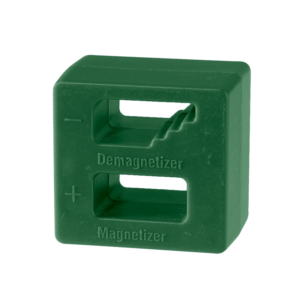 BASE PARA DESTORNILLADORES - MAGNETIZADOR Y DESMAGNETIZADOR - TAMAÑO: 50X50X28MM - MATERIAL: PLÁSTICO ABS
