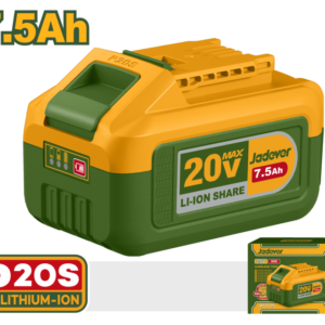 BATERÍAS DE LI-ION 7.5 AH - VOLTAJE: 20V - INDICADOR LED DE ENERGÍA DE LA BATERÍA