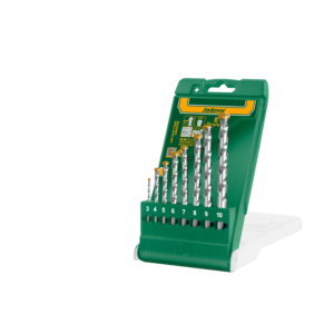 KIT DE MECHAS DE WIDIA DE 8 PIEZAS - 3 MM, 4 MM, 5 MM, 6 MM, 7 MM, 8 MM, 9 MM, 10 MM
