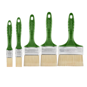 KIT DE PINCELES DE 5 UNIDADES: 1'', 1.5'', 2'', 2.5'', 3'' - FILAMENTOS PET