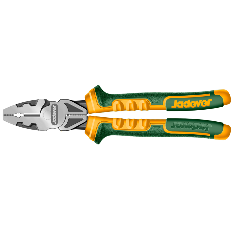 PINZA UNIVERSAL DE ALTA TORQUE: 240MM(9.5″) FUNCIÓN DE LLAVE Y DESBARBADO MANGO BICOLOR ERGONÓMICO