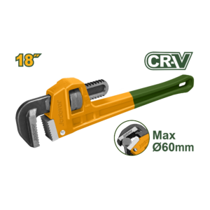 LLAVE DE TUBO, TAMAÑO 18", DIAMETRO MAX. DE SUJECION 60MM