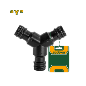 CONECTOR DE MANGUERA DE PLÁSTICO - ACOPLAMIENTO A PRESIÓN EN "Y" DE PLÁSTICO CONECTOR RÁPIDO PARA UNA FÁCIL DESCONEXIÓN Y CONEXIÓN CONVIERTE UNA SOLA HERRAMIENTA DE JARDÍN EN 3 SALIDAS