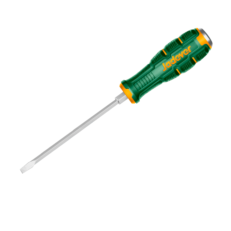DESTORNILLADOR PLANO CÓNICO PARA GOLPE DE MARTILLO SL6.5 - PUNTA MAGNÉTICA - 6,5MM X 150MM - VÁSTAGO HEXAGONAL: 6MM - MANGO ERGONÓMICO