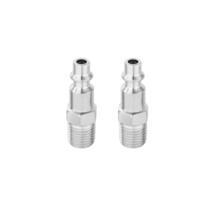 KIT ACOPLE RÁPIDO DE AIRE : 2 PIEZAS DE ROSCA MACHO DE 1/4''