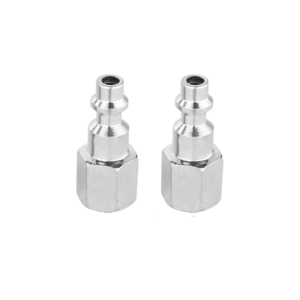 KIT ACOPLE RÁPIDO DE AIRE : 2 PIEZAS DE ROSCA HEMBRA DE 1/4''