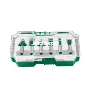 KIT DE FRESAS DE 6 PIEZAS - VÁSTAGO: 6MM