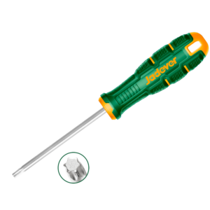 DESTORNILLADOR TORX T10 - PUNTA MAGNÉTICA - 5MM X 100MM - VÁSTAGO HEXAGONAL: 5MM - MANGO ERGONÓMICO