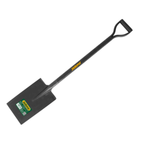 PALA DE PUNTA TOTALMENTE METÁLICA - CABEZA DE ACERO AL CARBONO - MANGO EN D - LONGITUD: 1000MM - ANCHO DE CABEZA: 190MM - LONGITUD DE CABEZA: 300MM
