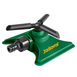 ASPERSOR GIRATORIO DE PLÁSTICO DE 3 BRAZOS - CON ADAPTADOR DE HERRAMIENTA DE 3/4''