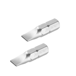 PUNTAS DE DESTORNILLADOR - SL6 X 1 X 25MM - 2 PIEZAS/JUEGO - AC. CR-V ENDURECIDO Y REVENIDO