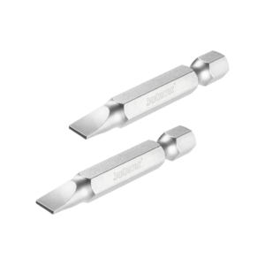 PUNTAS DE DESTORNILLADOR - SL6 X 1 X 50MM - 2 PIEZAS/JUEGO - AC. CR-V ENDURECIDO Y REVENIDO