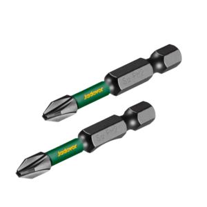 PUNTAS DE DESTORNILLADOR DE IMPACTO - PH2 X 50MM - 2 PIEZAS/JUEGO - AC. S2 ENDURECIDO Y REVENIDO