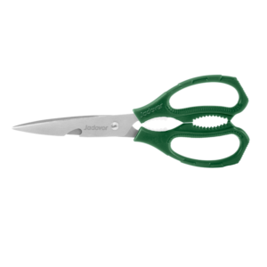 TIJERA - TAMAÑO: 210MM (8'') - ACERO INOXIDABLE - GROSOR DE LA HOJA: 1,8MM - MANGO DE DISEÑO ÚNICO