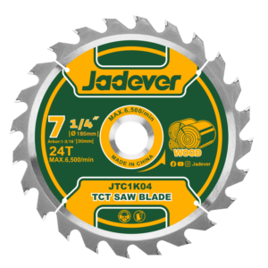 DISCO DE SIERRA CIRCULAR TCT: 185 MM (7-1/4 '') 24D EJE: 20 MM CON ANILLO REDUCTOR DE 16 MM.