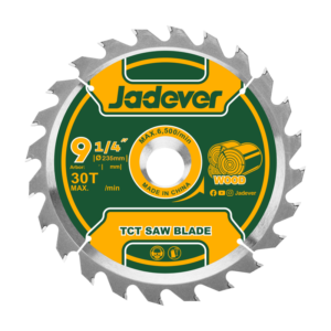 DISCO DE SIERRA CIRCULAR  TCT: 235 MM (9-1/4'') 30D CON ANILLO REDUCTOR DE 16 MM Y 25,4