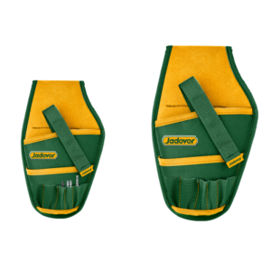 CARTUCHERA PARA TALADRO (L X A) 250 × 150MM - POLIÉSTER - CARGA MÁXIMA 8KG - 1 BOLSILLO PARA TALADRO + 2 BOLSILLOS FRONTALES PARA TORNILLOS