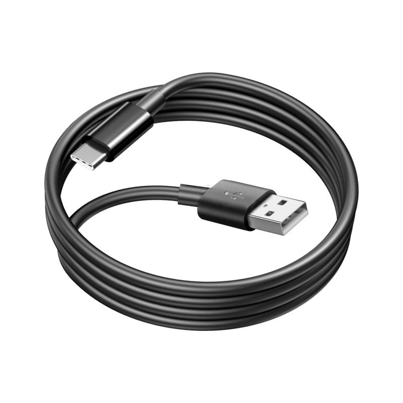 CABLE USB TIPO C A TIPO C - LONGITUD DEL CABLE: 1M - MÁX. CORRIENTE DE CARGA: 3A