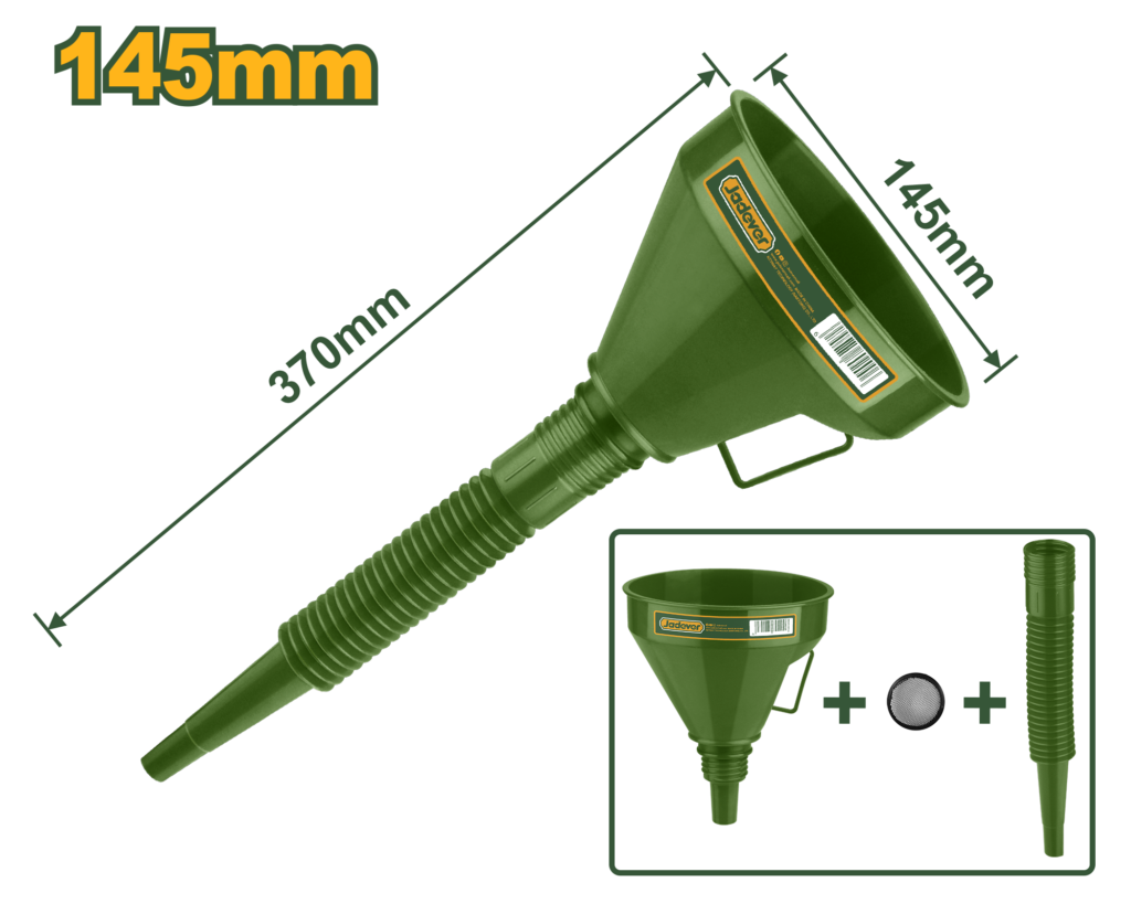 EMBUDO FLEXIBLE 2 EN 1, TAMAÑO 145X370MM