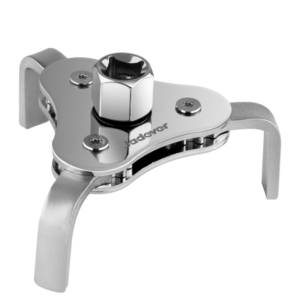 LLAVE PARA FILTROS DE ACEITE DE 3 MORDAZAS - DIÁMETRO DE DESMONTAJE: 63 - 102MM - ACCIONAMIENTO CUADRADO DE 1/2'' - 3/8'' - SENTIDO HORARIO O ANTIHORARIO