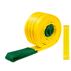 ESLINGA DE CINCHA - CARGA: 3T - LONGITUD: 4M ANCHO: 75MM - FACTOR DE SEGURIDAD: 5:1 - 2 CAPAS - 100% POLIÉSTER