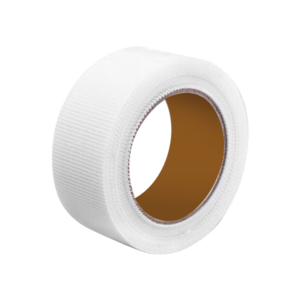 CINTA ADHESIVA DE FIBRA DE VIDRIO - LONGITUD: 90M - ANCHO: 50MM - MALLA: 3,2 X 3,2MM - DENSIDAD: 65G/M² - COLOR BLANCO