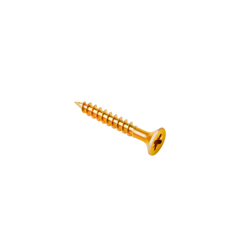 TORNILLO FIX PUNTA AGUJA 4 X 40MM - CABEZA FRESADA - POZIDRIV - 150 UNIDADES POR BOLSA