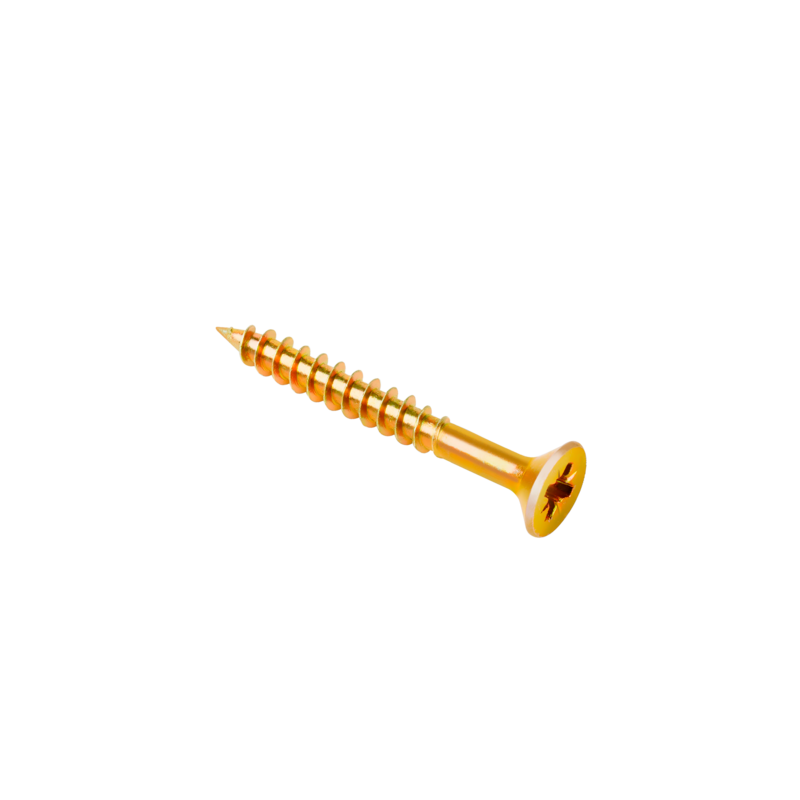 TORNILLO FIX PUNTA AGUJA 5 X 50MM - CABEZA FRESADA - POZIDRIV - 100 UNIDADES POR BOLSA