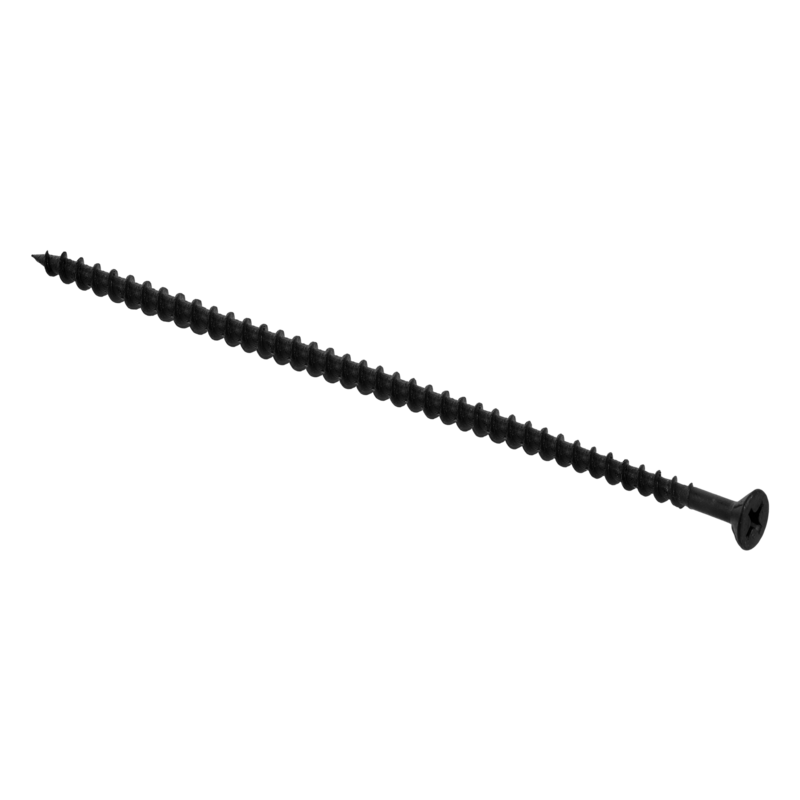 TORNILLO DRYWALL - PASO GRUESO - PHILLIPS - TAMAÑO: #12 X 4″ (5.5 X 100MM) - ACERO AL CARBONO DE ALTA CALIDAD - 80 UNIDADES / BOLSA