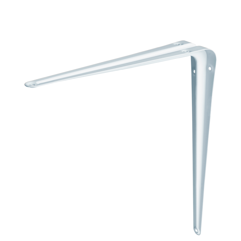 MENSULA PARA ESTANTE - 200 X 250 X 1MM - CAPACIDAD DE CARGA (POR PAR): 15 KGF - 6 PUNTOS DE FIJACIÓN - ACCESORIOS DE MONTAJE NO INCLUIDOS